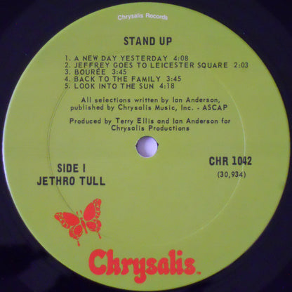 Jethro Tull : Stand Up (LP, Album, RE, Ter)