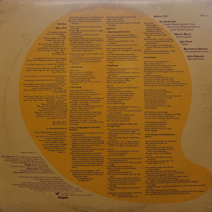 Jethro Tull : Too Old To Rock 'N' Roll: Too Young To Die! (LP, Album, Los)