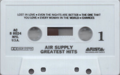Air Supply : Greatest Hits (Cass, Comp, Club, Dol)