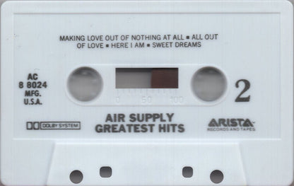 Air Supply : Greatest Hits (Cass, Comp, Club, Dol)