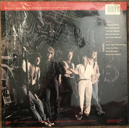 REO Speedwagon : Wheels Are Turnin' (LP, Album)