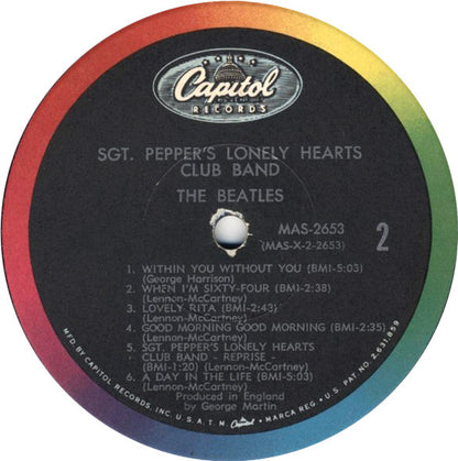 The Beatles : Sgt. Pepper's Lonely Hearts Club Band (LP, Album, Mono, Los)