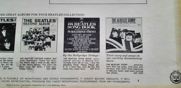 The Beatles : Beatles '65 (LP, Album, Mono, Roc)