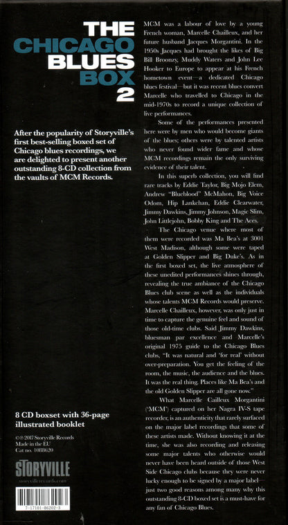 Various : The Chicago Blues Box 2 (8xCD, Comp + Box)