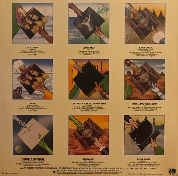 Emerson, Lake & Palmer : The Best Of Emerson Lake & Palmer (LP, Comp, Club)