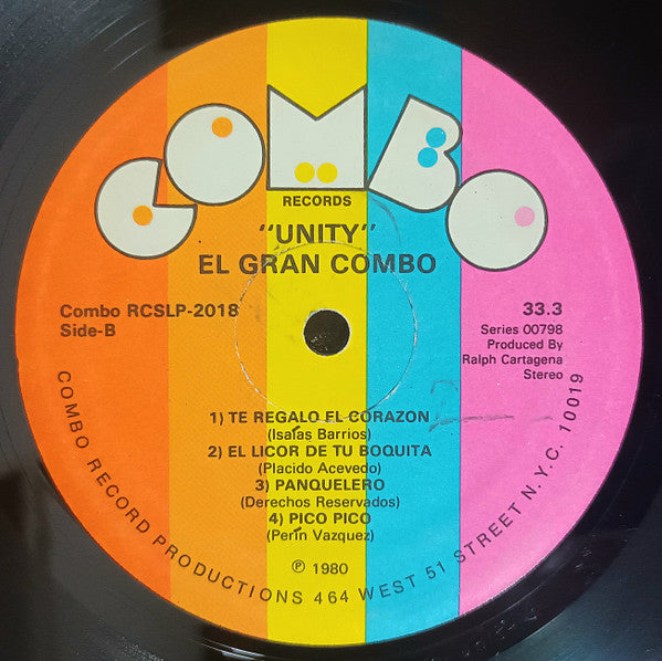 El Gran Combo : Unity (LP, Album)