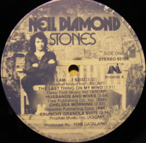 Neil Diamond : Stones (LP, Album, Club, RCA)