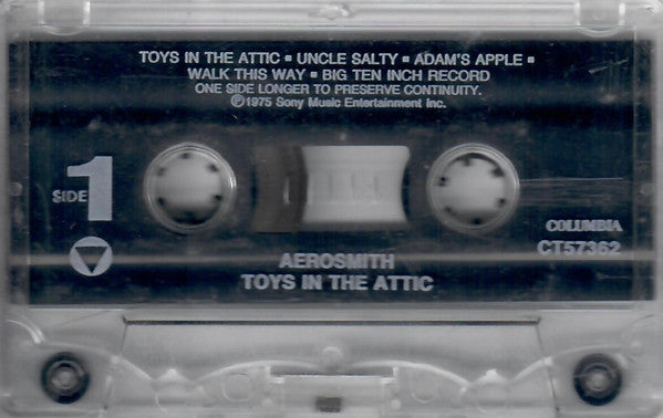 Aerosmith : Toys In The Attic (Cass, Album, RE, RM, RP)