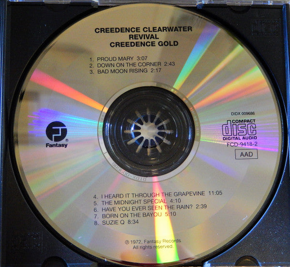 Creedence Clearwater Revival : Creedence Gold (CD, Comp, RM)