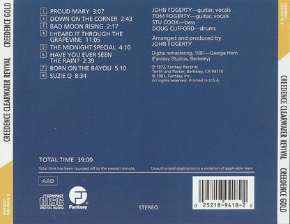 Creedence Clearwater Revival : Creedence Gold (CD, Comp, RM)