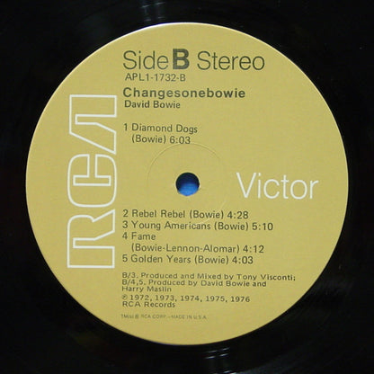 David Bowie : ChangesOneBowie (LP, Comp, Ind)