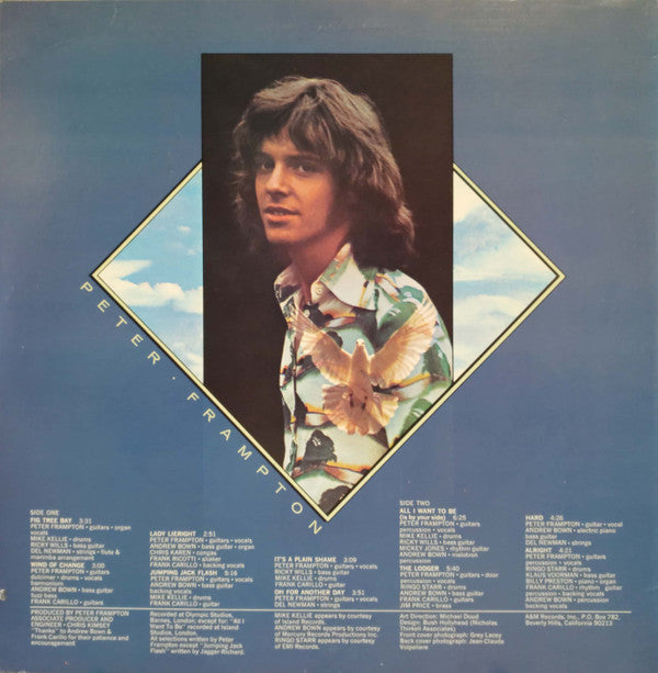 Peter Frampton : Wind Of Change (LP, Album, RE, Ter)
