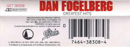 Dan Fogelberg : Greatest Hits (Cass, Comp, RE, Cle)