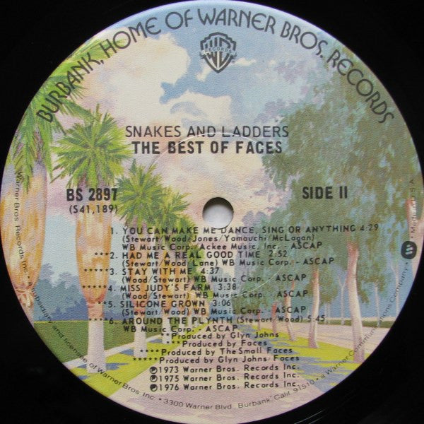 Faces (3) : Snakes And Ladders / The Best Of Faces (LP, Comp)