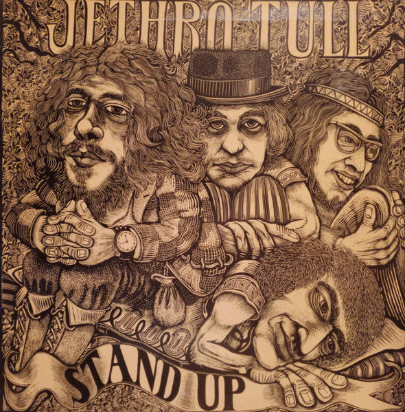 Jethro Tull : Stand Up (LP, Album, RE, San)