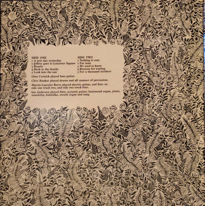 Jethro Tull : Stand Up (LP, Album, RE, San)