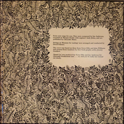 Jethro Tull : Stand Up (LP, Album, RE, San)