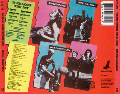 Various : The Rocky Horror Picture Show - Original Soundtrack (CD, Album, RE)