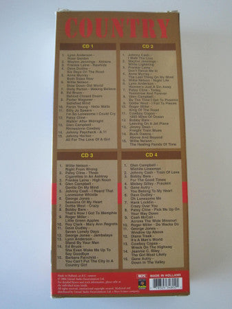 Various : 60 Songs - Country Juke Box Hits (4xCD, Comp, Box)