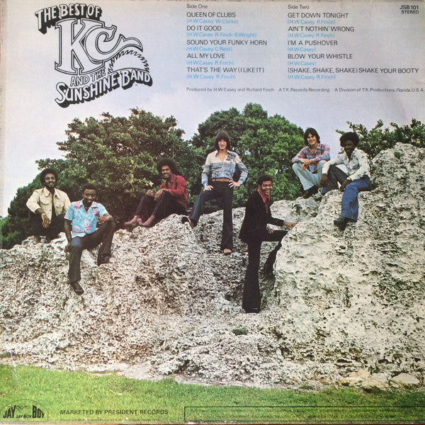 KC & The Sunshine Band : The Best Of KC And The Sunshine Band (LP, Comp)