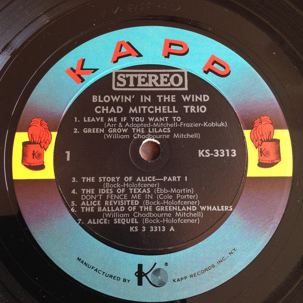 Buy The Chad Mitchell Trio : Blowin' In The Wind (LP, Album, All