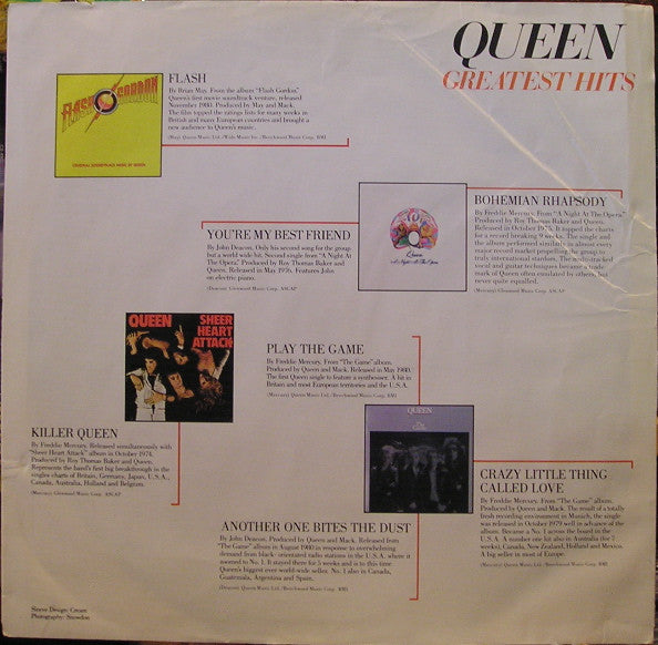 Queen : Greatest Hits (LP, Comp, AR-)