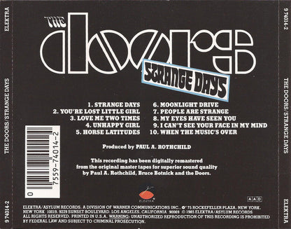 The Doors : Strange Days (CD, Album, RE, RM)
