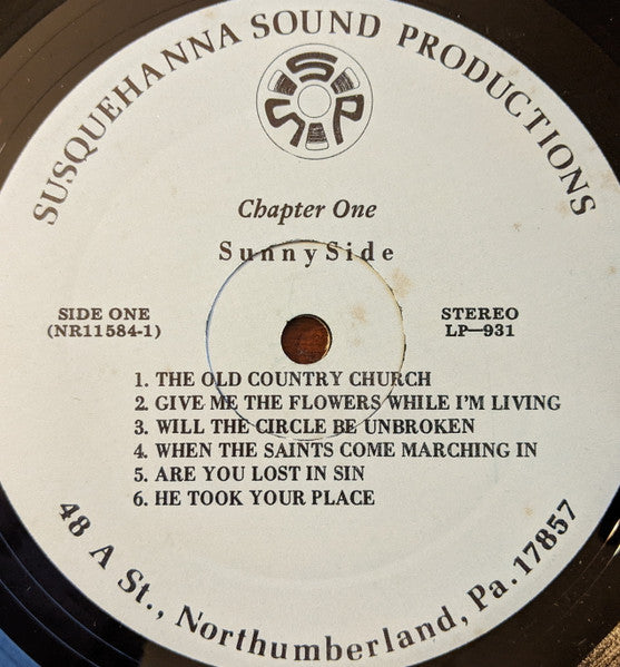 Sunnyside (5) : Bluegrass Gospel Chapter One (LP, Album)