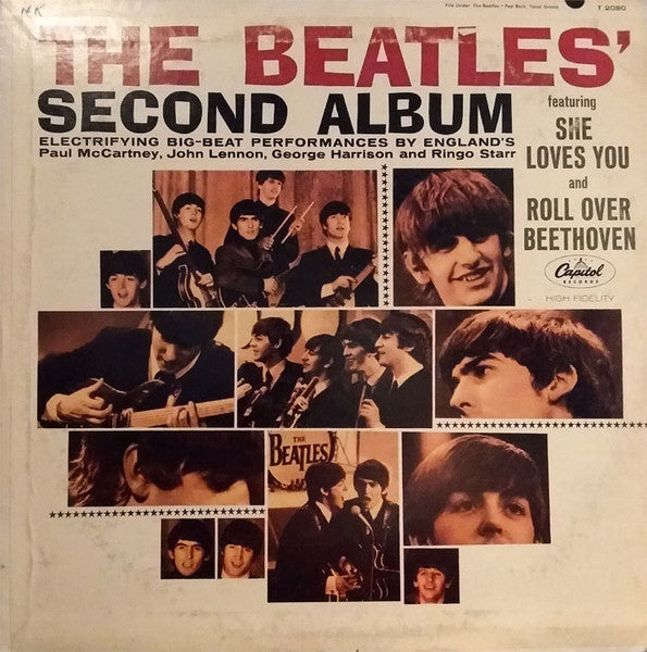 The Beatles : The Beatles' Second Album (LP, Album, Mono, Scr)