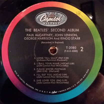 The Beatles : The Beatles' Second Album (LP, Album, Mono, Scr)