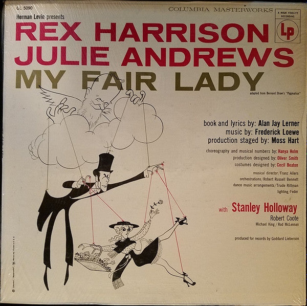 Rex Harrison, Julie Andrews : My Fair Lady (LP, Mono, RE)