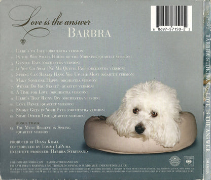 Barbra* : Love Is The Answer (CD, Album, Dig)