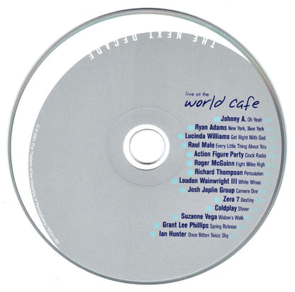 Various : Live At The World Cafe: The Next Decade (CD, Comp)