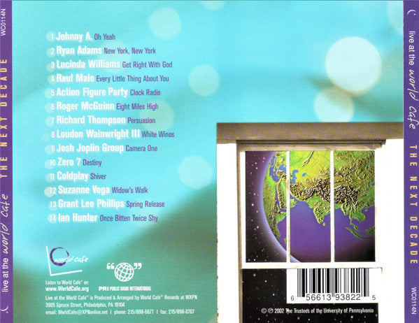 Various : Live At The World Cafe: The Next Decade (CD, Comp)