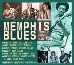 Various : Memphis Blues - Important Postwar Blues (4xCD, Comp)