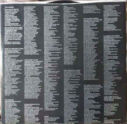 Billy Joel : The Stranger (LP, Album)