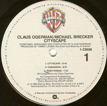 Claus Ogerman / Michael Brecker : Cityscape (LP, Album)