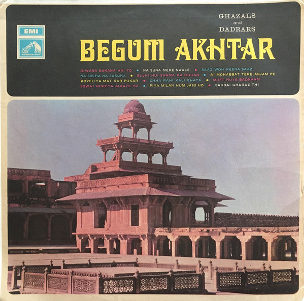 Begum Akhtar : Ghazals & Dadrars (LP)