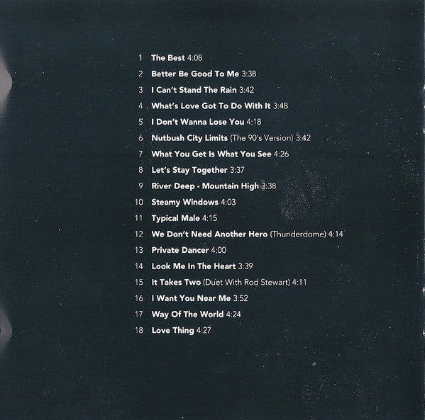 Tina Turner : Simply The Best (CD, Comp, Club, RE, D 1)