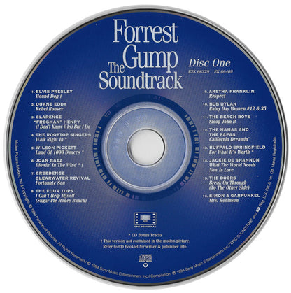 Various : Forrest Gump (The Soundtrack) (2xCD, Comp)