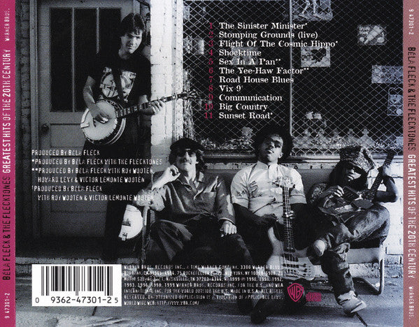 Béla Fleck & The Flecktones : Greatest Hits Of The 20th Century (CD, Comp, RM, WEA)