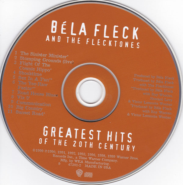 Béla Fleck & The Flecktones : Greatest Hits Of The 20th Century (CD, Comp, RM, WEA)
