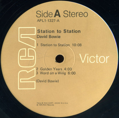 David Bowie : Station To Station (LP, Album, Hol)