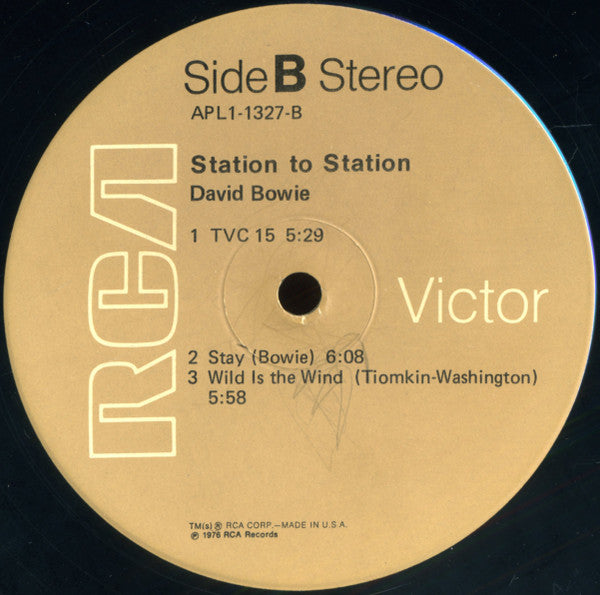 David Bowie : Station To Station (LP, Album, Hol)