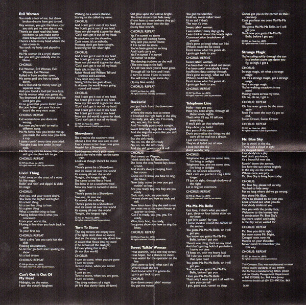 Electric Light Orchestra : ELO's Greatest Hits (CD, Comp, RE, RP, Pit)