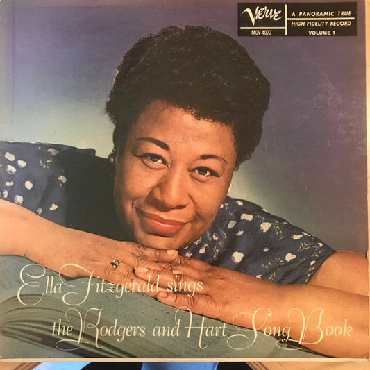 Ella Fitzgerald : Sings The Rodgers And Hart Song Book Volume One (LP, Album, Mono, Col)