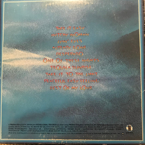 Eagles : Their Greatest Hits 1971-1975 (LP, Comp, RE, Emb)