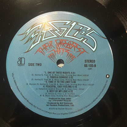 Eagles : Their Greatest Hits 1971-1975 (LP, Comp, RE, Emb)