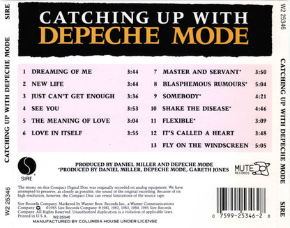 Depeche Mode : Catching Up With Depeche Mode (CD, Comp, Club)