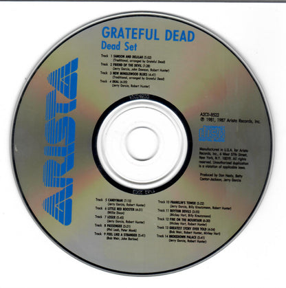 The Grateful Dead : Dead Set (CD, Album, RM, RP)